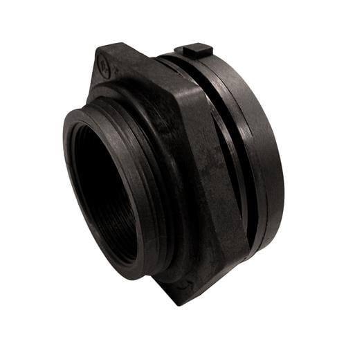28698PB Pipe Fitting, PVC Bulkhead Fitting, 2In. Quantity 1