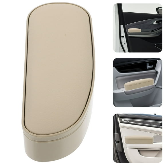 FRCOLOR Car Armrest Cushion Pad Soft Comfortable Interior Accessory for Enhanced Driving