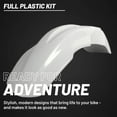 thumbnail image 4 of Polisport Motocross (MX) Replica Plastic Kit for Honda CRF 150R (2007-23) Dirt Bike – OEM Quality, Durable, Flexible & Perfect Fit – White, 4 of 9
