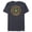 Navy Heather, variant on 85th Anniversary We Are Groot Captain America Shield - Short Sleeve Blended T-Shirt for Adults - Customized-Ocean Blue