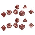 thumbnail image 2 of Dados multifacéticos, juego de dados poliédricos de 21 piezas Juego de dados de dados para juegos de rol Máxima comodidad, 2 of 8