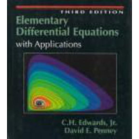 Pre-Owned Elementary Differential Equations With Applications (Hardcover) 0133120759 9780133120752
