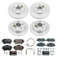 thumbnail image 2 of Power Stop Front and Rear Euro-Stop ECE-R90 Certified Brake Pad and Rotor Kit ESK7981, 2 of 3