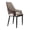 Brown, variant on Modern Dining Room Arm Chairs Mid-Century Accent Chair Kitchen Side Chair with Metal Legs for Living Room,Upholstered Bar Chairs High-Back Side Chairs