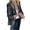 Black, variant on Women's Sequined Blazer Sparkle Long Sleeve Open Front BomberJacket Coat Party Shiny Lapel Rave Street Outerwear