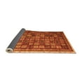 thumbnail image 2 of Ahgly Company Indoor Rectangle Oriental Orange Modern Area Rugs, 5' x 7', 2 of 4