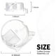 thumbnail image 2 of Tapa de repuesto para molinillo DGB-500GLID, compatible con los modelos de cafetera Cuisinart DGB-600, DGB-625, DGB-650, DGB-500, DGB-500BK y DGB-600BCC. Transparente., 2 of 5