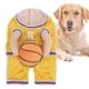 thumbnail image 3 of Disfraz Baloncesto para Perro Con Pelota Halloween (L ) Amarillo, 3 of 9