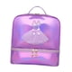 thumbnail image 2 of Mochila de baile de ballet, bolsa de gimnasio informal con compartimento para zapatos para viajes y gimnasia Púrpura, 2 of 8
