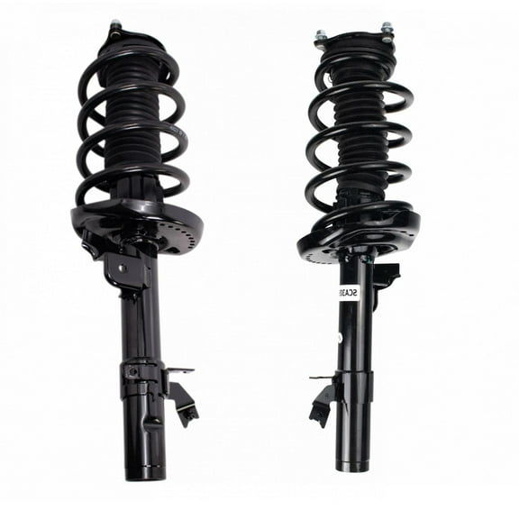 TRQ Front Strut & Coil Spring Assembly Set Driver & Passenger Sides Fits Select 14-20 Acura MDX