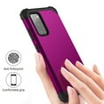 thumbnail image 4 of Dteck Case for Samsung Galaxy S20 FE (6.5-inch),Shockproof Rubber 3-Layer Protection Hybrid Hard Back Armor Galaxy S20 Fan Edition 5G Case Cover without Screen Protector,Purple, 4 of 6