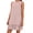 Pink, variant on JoveMarine Cocktail Dresses for Women Color Vest Skirt - Ruffle Edge Sleeveless Flounce Hem Casual Summer Mini Dress with Cotton Blend,Green L