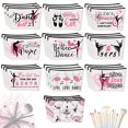 thumbnail image 1 of Bolsas de maquillaje de lona para mujer Dancer Appreciation Gifts, 30 unidades, 1 of 6