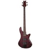 Schecter Stiletto Custom-4 Bass Guitar (Vampyre Red)