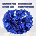 thumbnail image 3 of 4 Pack Pom Poms CheerleadingComptiable With Blue, 3 of 5