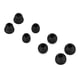 thumbnail image 2 of 1 juego de fundas de auriculares de silicona suave para Huawei FreeBuds 4i (negro), 2 of 5