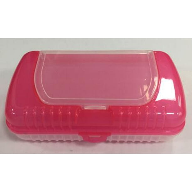 Pen + Gear Double Decker Pencil Box, Pink - Walmart.com - Walmart.com