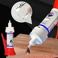 thumbnail image 1 of Clearance NANDIYNZHI Oil Based Glue Powerful Solder Multi Material Adhesive 5210 Glue Adhesive Strong Welding Multi Material Adhesive For Wood Furniture Shoes Cups(50Ml) White, 1 of 9