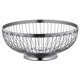 thumbnail image 1 of Toystoory Cesta de fruta de acero inoxidable 201, frutero hueco, cesta de almacenamiento de alambre de Metal multiusos para sala de estar, oficina, cocina Mostrada No.1 Toystoory HA026376-01, 1 of 6