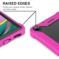thumbnail image 4 of KIQ Galaxy Tab A 8.0 Case Tablet Case for Kids 8.0 inch 2019 for Samsung Galaxy Tab A T290 T295 T297 [Black/Hot Pink], 4 of 8