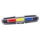 thumbnail image 4 of Luz trasera de advertencia para bicicleta de montaña LED recargable por USB (rojo, azul, blanco), 4 of 10