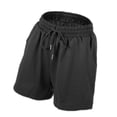 thumbnail image 6 of Vocoste Women's Flowy Running Shorts Casual High Waisted Workout Shorts Black Size 2XL, 6 of 6