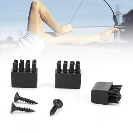 

Octpeak Rest Brush Brushes 3pcs Easy To Install For Outdoor Rest Archery Bow With Screws