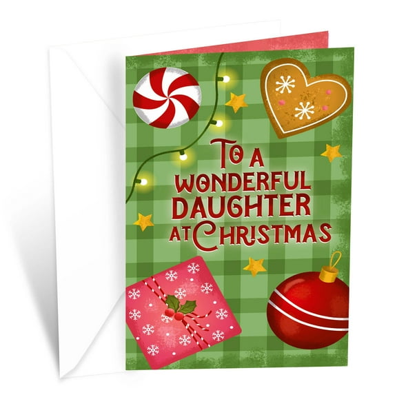 Prime Greetings Daughter Christmas Card