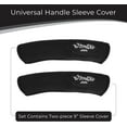 thumbnail image 4 of StrollAir - Universal Handle Sleeve Cover for Stroller Grip Bar - Comfortable, Ergonomic, Luxurious, Durable, Easily Washable (9 Inches), 4 of 5