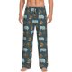 thumbnail image 1 of Fotbe Miniature Ship In Bottle Pantalones de Pijama para Hombre, Pantalones de Dormir, Pantalones de Casa con Cintura Ajustable y Bolsillos-Small, 1 of 6
