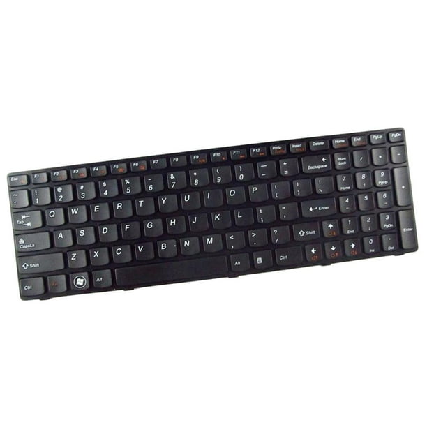Reemplazos en Versión con Tecla Enter Pequeña para Z560 Z560A Z560G Z565 G575 Hugo Teclado portátil de repuesto