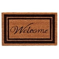 thumbnail image 1 of Home & More Border Welcome Doormat 18" x 30" (Black), 1 of 1