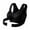 Black, variant on Posture Support Bras for Women Front Closure Crossback Wireless Bra Seamless Full Coverage Push Up Bralettes