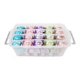 thumbnail image 1 of Kit Esferas Navideñas Colores Brillantes 70 Pcs 6cm Con Caja, 1 of 4