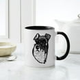 thumbnail image 4 of CafePress - Miniature Schnauzer - 11 oz Ceramic Mug - Novelty Coffee Tea Cup, 4 of 4