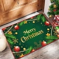 thumbnail image 4 of Christmas Decorations Carpet Christmas Day Carpet Super Absorbent Microfiber Kitchen Mat Non Slip Machine Washable Christmas Carpet For Floor Kitchen Bathroom Sink Office Laundry Room, 4 of 5
