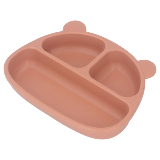 Kid Suction Plate,Toddler Soft Silicone Plate Toddler Silicone Plate Silicone Baby Plate Versatile Functionality