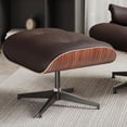 thumbnail image 5 of Aron Living Soho Round Solid Wood Coffee Table in Walnut, 5 of 5