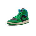thumbnail image 6 of Jordan WOMENS AIR JORDAN 1 MID WMNS "Lucky Green Aquatone" BQ6472 033 from Stadium Goods, 6 of 9