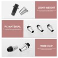 thumbnail image 3 of Miangastore Cable Gland Connector Clamps Screw In Threads Iron 10Set 0.6X0.6X1.1In, 3 of 8