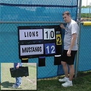 Diamond Sports Fence Mounted Scoreboard - 30" x 48