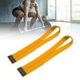 thumbnail image 6 of funtasica 1 Pair Weight Lifting Straps Deadlift Straps Hand Grip Wrist Support Wraps for Exercise Deadlifting Strength Training Pull up Yellow, 6 of 8