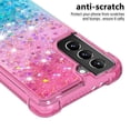 thumbnail image 3 of Funda para Samsung Galaxy S21 5G Transparente con Brillos Carcasa Protectora Antigolpes con Glitter Brillante, 3 of 5