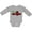 AC-Heather Grey, variant on Inktastic Merry Christmas Buffalo Plaid Cross with Snowflakes Boys or Girls Long Sleeve Baby Bodysuit