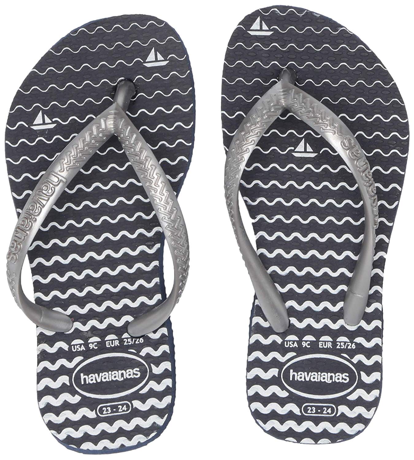 havaianas slim nautical