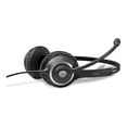thumbnail image 2 of EPOS IMPACT SC 268 - 200 Series - headset - on-ear - wired - Easy Disconnect - black, silver, 2 of 17
