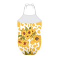 thumbnail image 2 of FOR U DESIGNS Novelty One Piece Swimwear for Girls Yellow Cow Print Sunflowers Gymnastics Dancewear for Kids Lightweight Breathable Beachwear Size 7-8, 2 of 6
