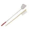 thumbnail image 1 of Brush Poop Off Bird Poop Remover Parrot Cage Brush Shovel Bird Cage Accessories Bird Cage Brush Pet Bird Cleaning Brush Bird Brush Scraper Stainless Steel Cleaner, 1 of 4