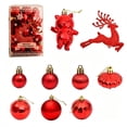 thumbnail image 2 of LOWLHOME Christmas Ornament Set Assorted Hanging Baubles Gift Box Variety Shaped Tree Decorations For Holiday Party, 2 of 7