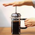 thumbnail image 4 of French Coffee Press, 32oz Stainless Steel Coffee Maker, Double Filter, 2 Bonus Screens (8 Cup)_Intexca, 4 of 4
